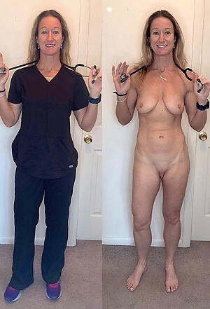 Fascinating before and damper mature sharpshooter